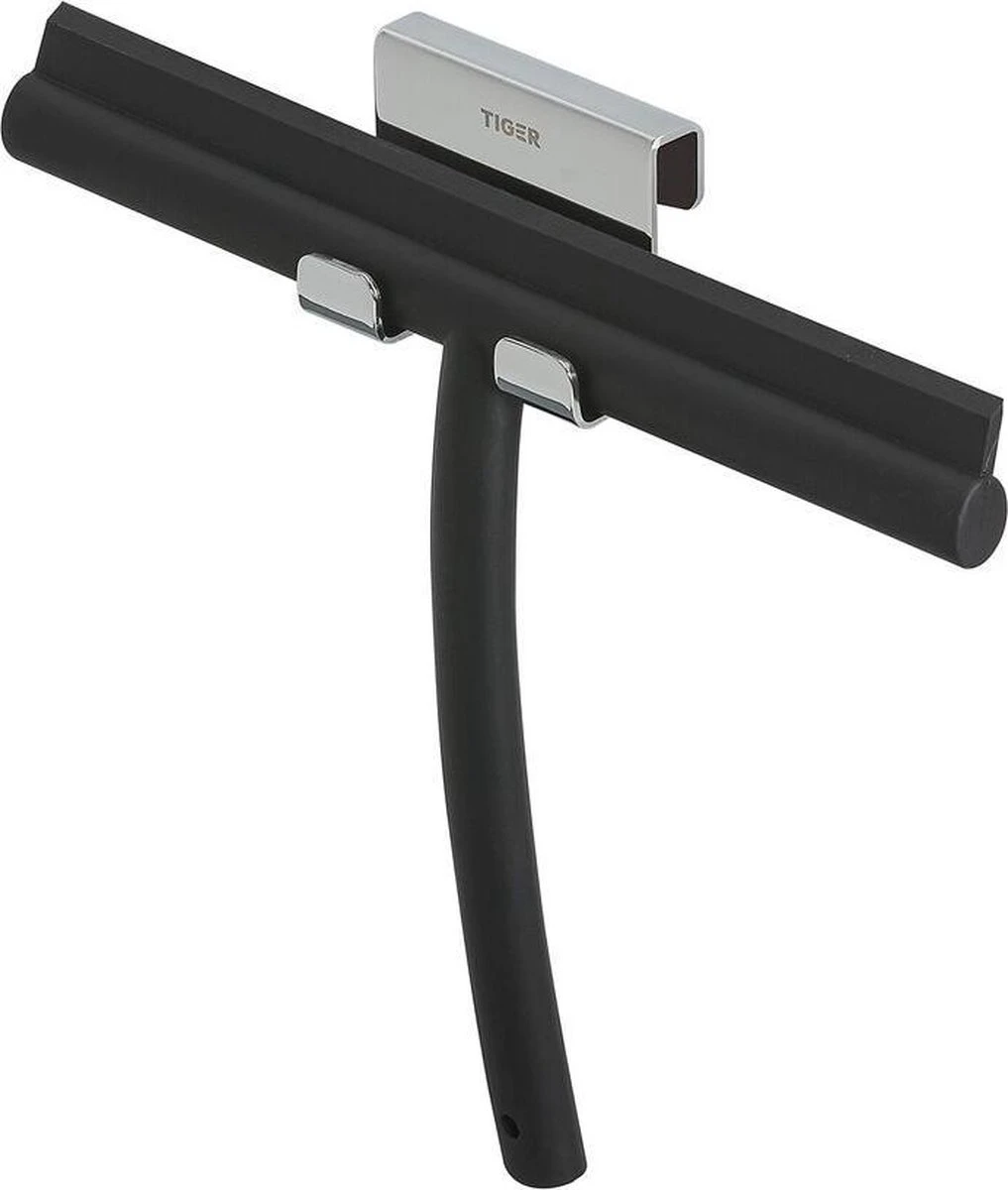 Tiger Caddy - Douchehaak - Glaspaneel Dikte 6-8 Mm - 3,5 X 7 X 5 Cm - Chroom - Afbeelding 3