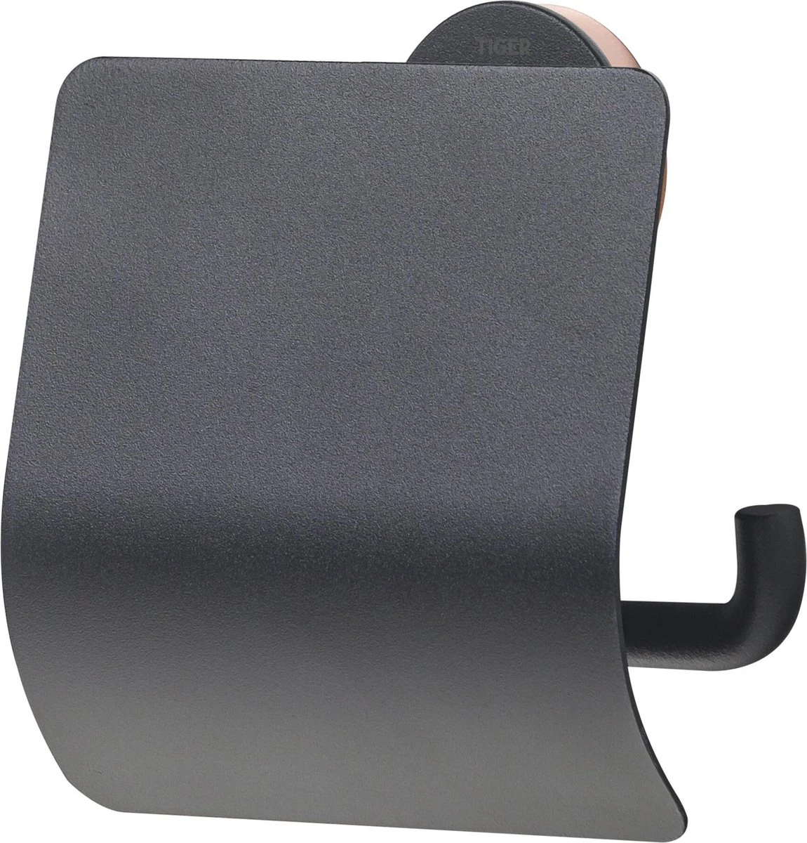 Tiger Urban - Toiletrolhouder Met Klep - Zwart - Afbeelding 7