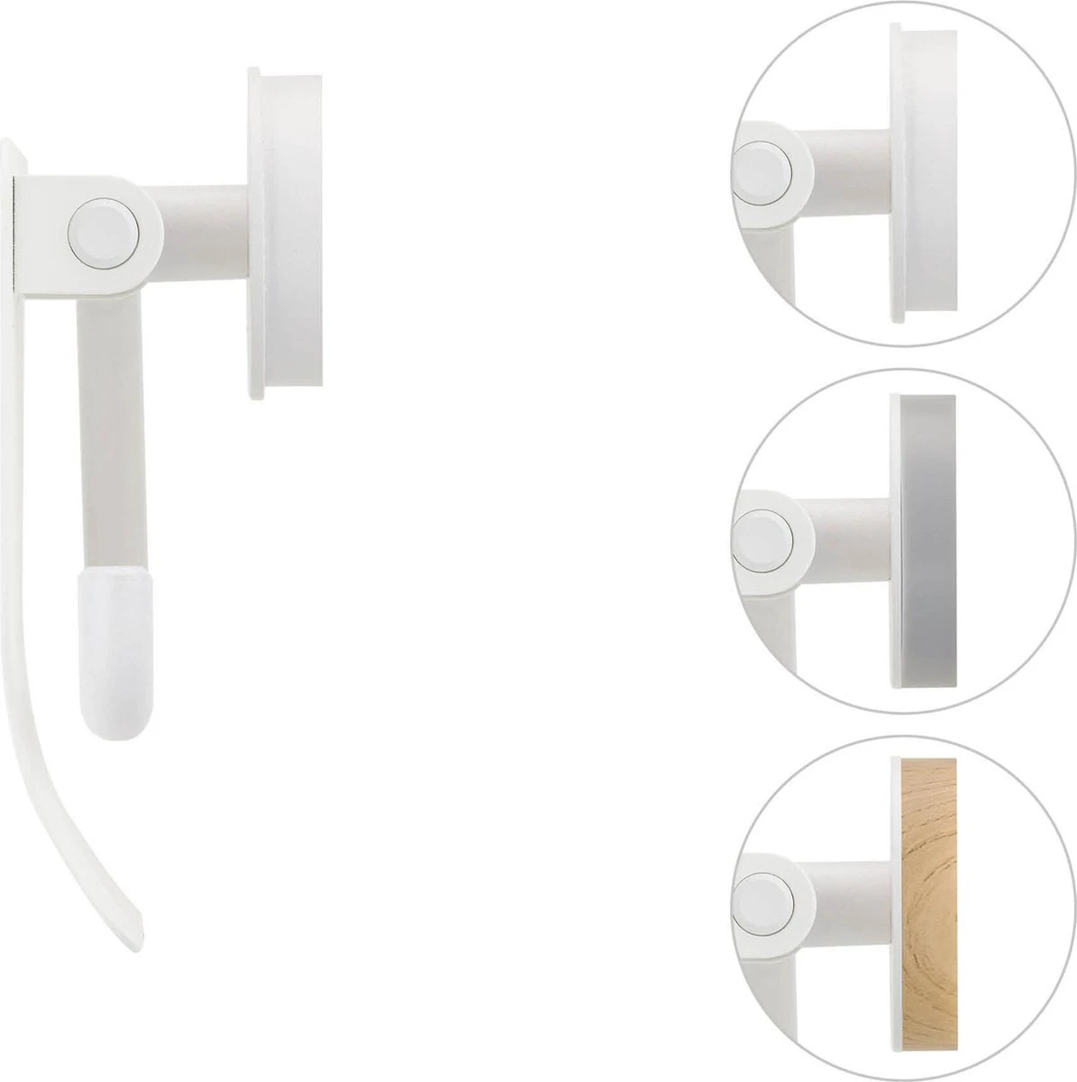 Tiger Urban - Toiletrolhouder Met Klep - Wit - Afbeelding 12