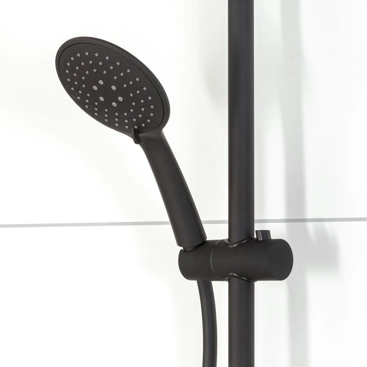 Tiger Twiss Doucheset - Regendouche Ø 30 Cm - Handdouche Ø 12 Cm - Met Thermostaatkraan - 3 Standen - Mat Zwart - Afbeelding 7