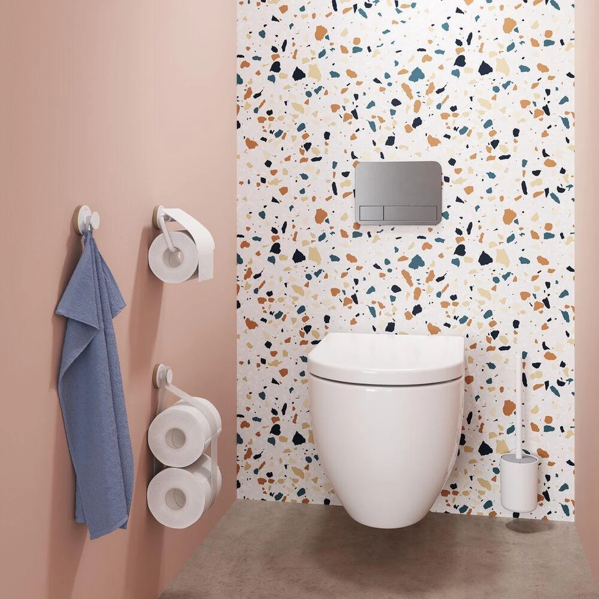 Tiger Urban - Toiletrolhouder Met Klep - Wit - Afbeelding 4