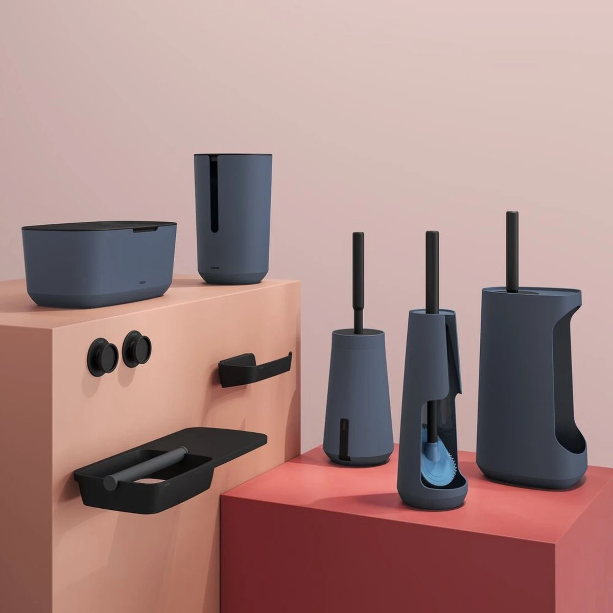 Tiger Tess - Handdoekhaken - Zwart (2 Stuks) - Afbeelding 6