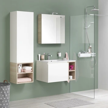 Tiger Spiegelverlichting Yaro Aluminium Mat Chroom 17cm 4000K - Afbeelding 2