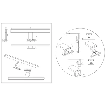 Tiger Spiegelverlichting Eros Chroom 30cm 4000k - Afbeelding 8