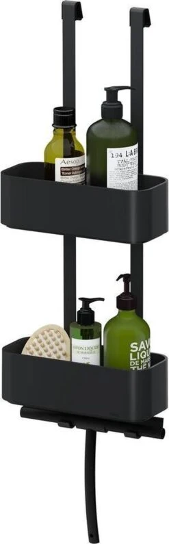 Tiger 2-Store - Ophangbaar Doucherek 25 Cm - Zwart