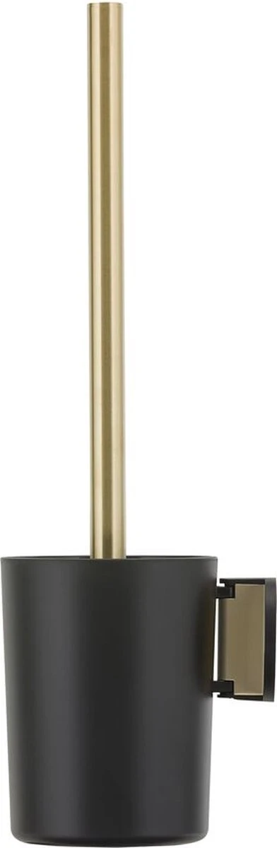 Tiger Tune - Toiletborstel Met Houder - Messing Geborsteld / Zwart - Afbeelding 2