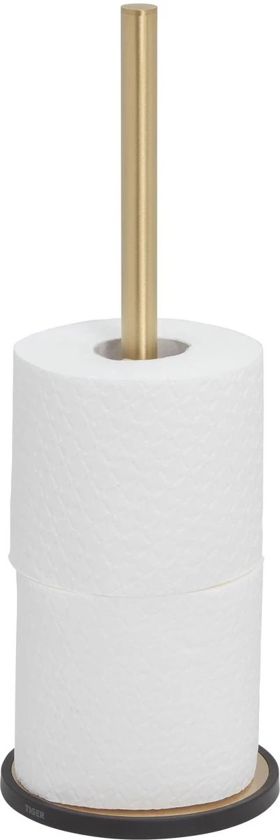 Tiger Tune - Reserverolhouder Vrijstaand - Messing Geborsteld / Zwart - Afbeelding 7