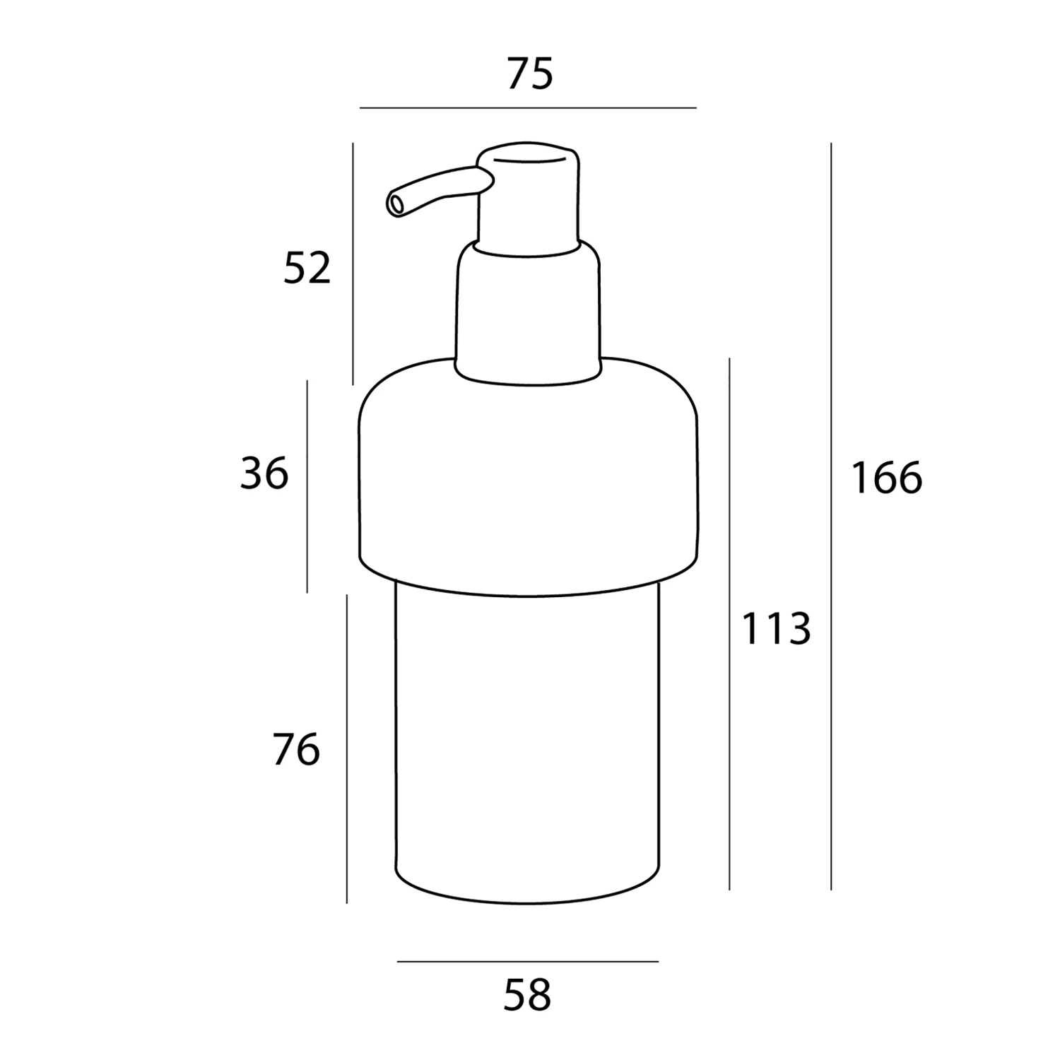 Tiger Items Zeepdispenser Chroom Vrijstaand - Afbeelding 6