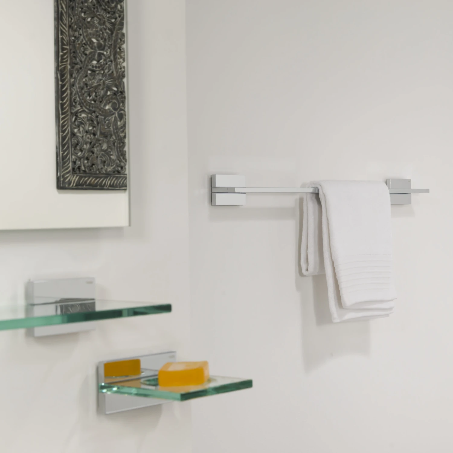 Tiger Safira Badhanddoekrek Enkel Chroom - Afbeelding 2