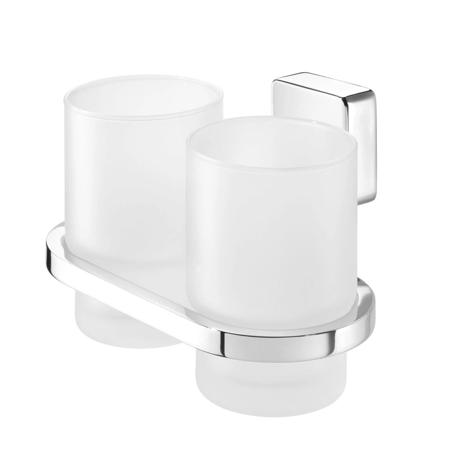 TIGER Bekerhouder Dubbel Impuls RVS