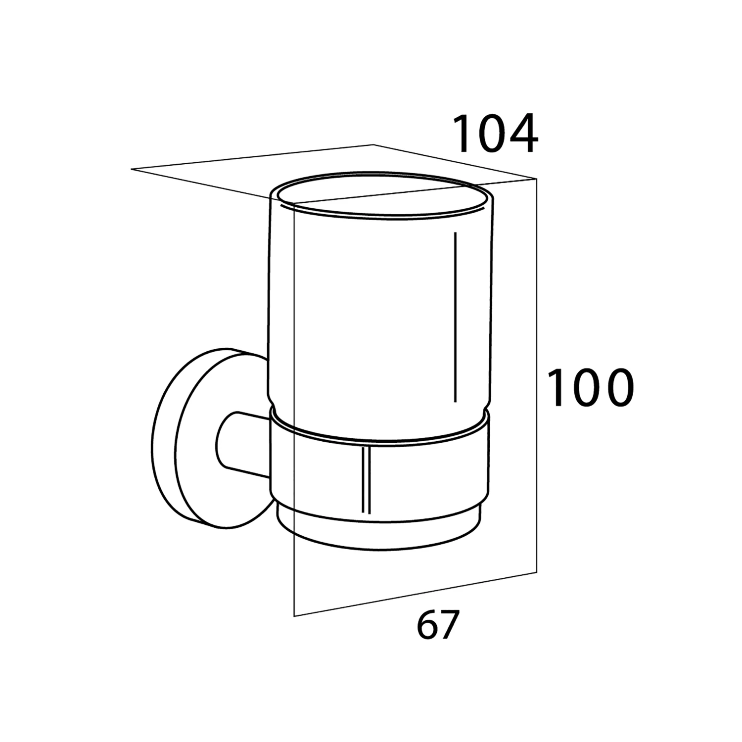 Tiger Boston Bekerhouder Gepolijst Rvs - Afbeelding 4