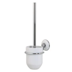 Tiger Ivy Toiletborstelset Chroom/wit