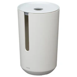 Tiger Reserverolhouder TESS Met Deksel Vrijstaand Wit/lichtgrijs