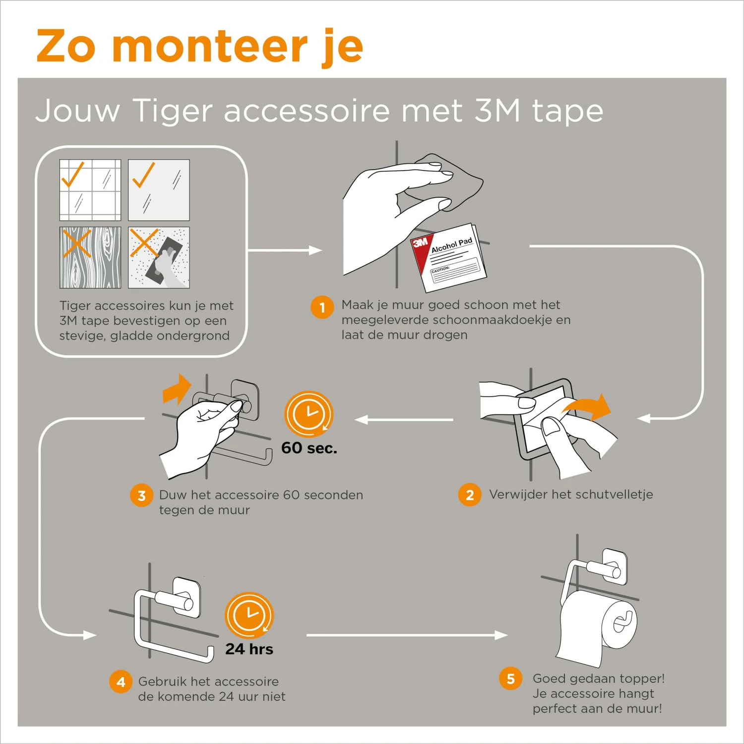 Tiger Reserverolhouder Tune Zwart - Afbeelding 7