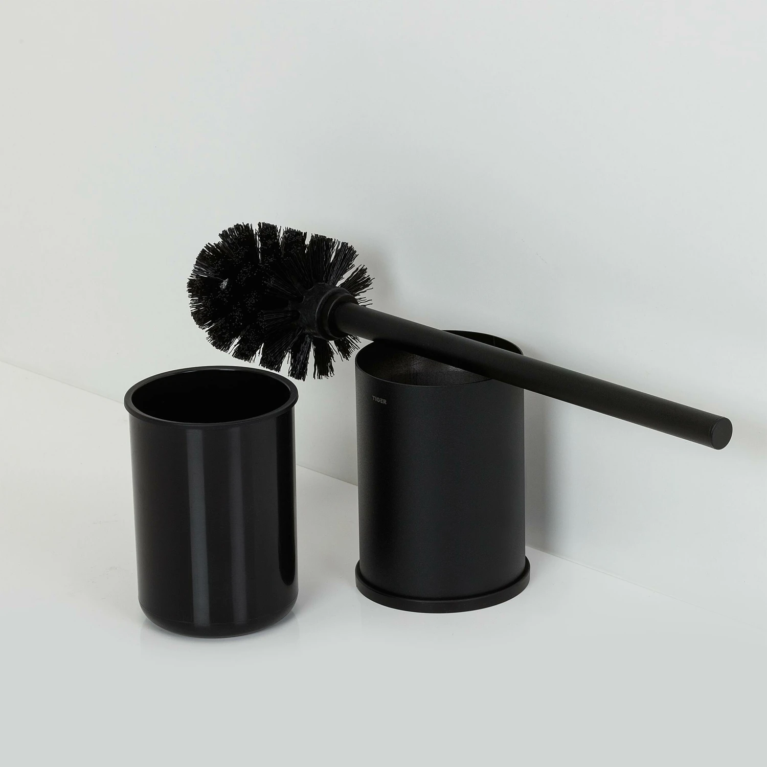 Tiger Toiletborstelhouder Colar Staand Zwart - Afbeelding 3