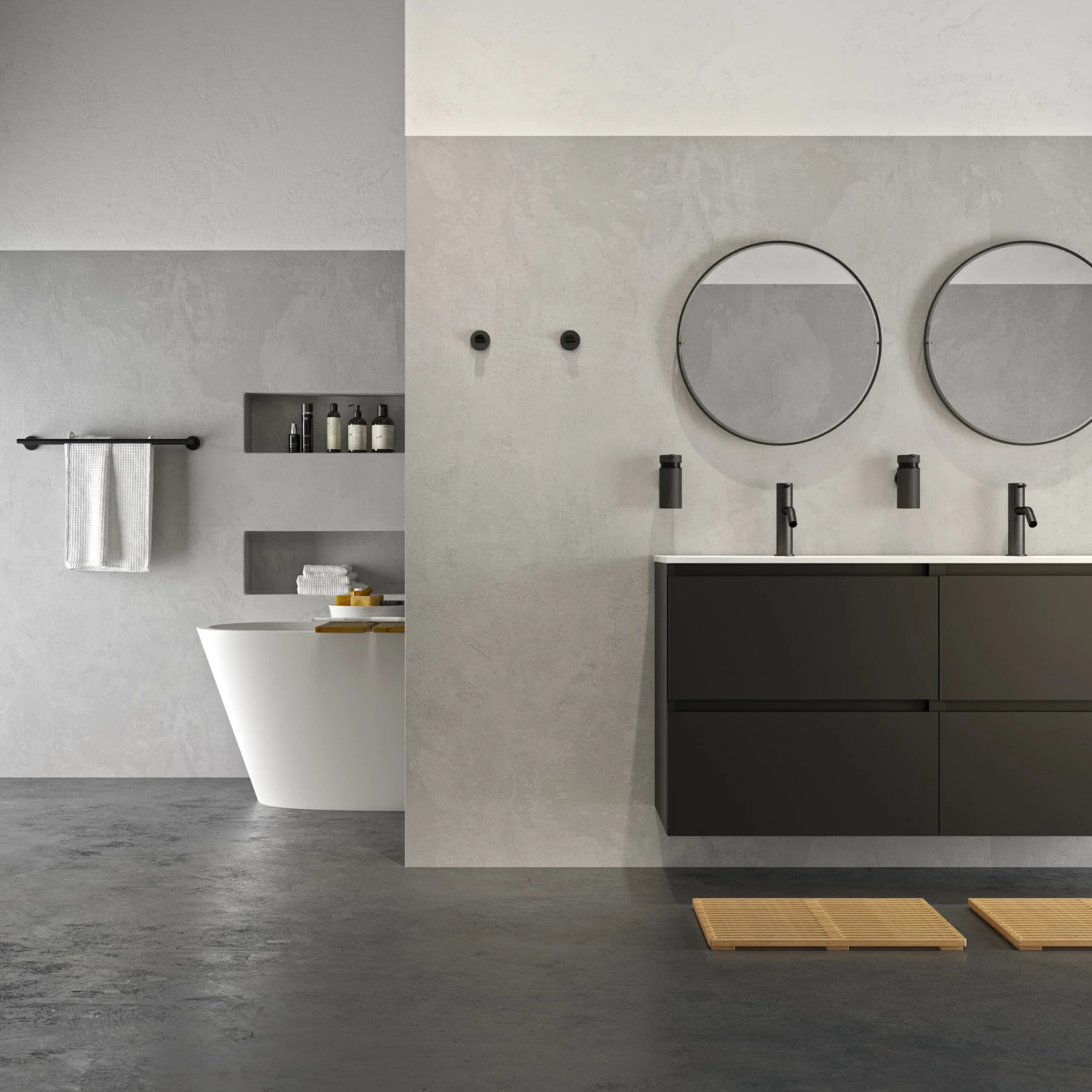 Tiger Grote Haak Noon Zwart - Afbeelding 3