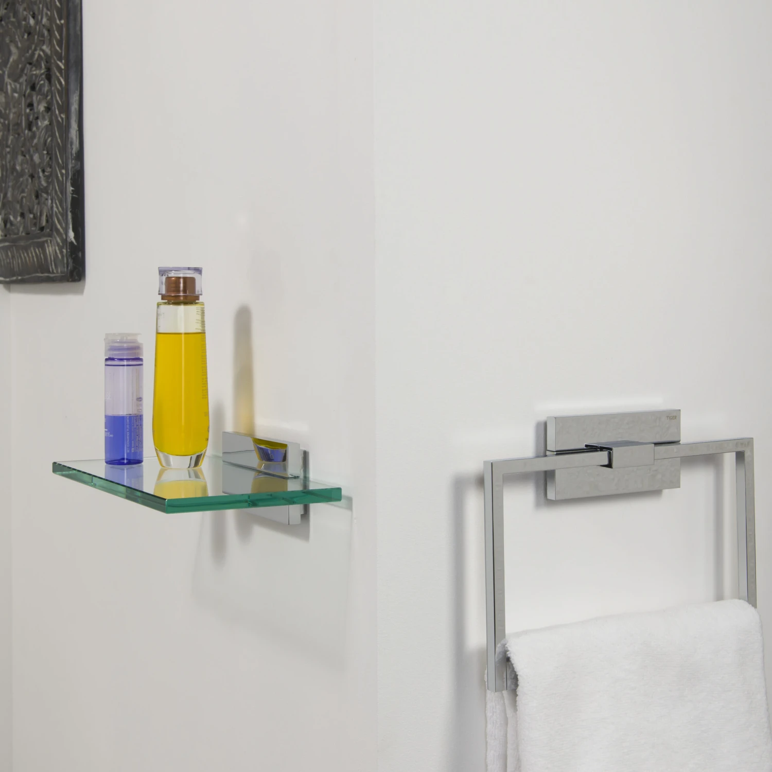 Tiger Safira Handdoekring Chroom - Afbeelding 2