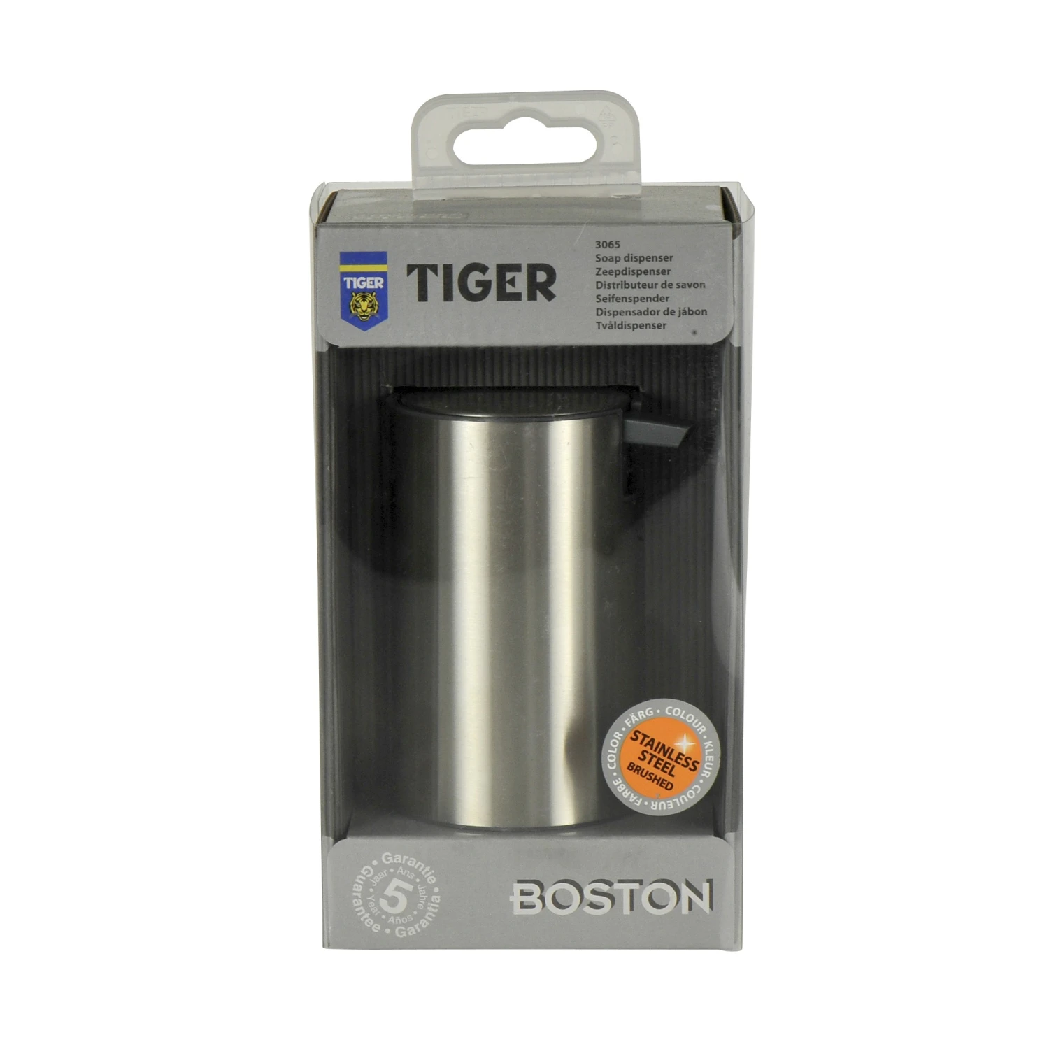 Tiger Boston Zeepdispenser Staand Rvs - Afbeelding 2