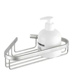 Tiger Exquisit Hoekzeephouder Groot Rvs