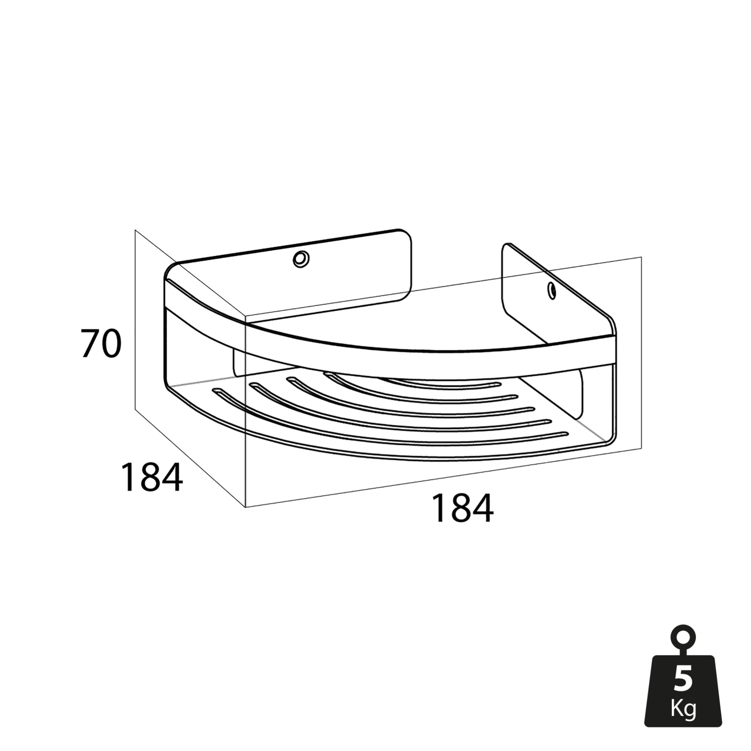 Tiger Caddy Hoekkorf Klein Rvs - Afbeelding 9