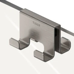 Tiger Handdoekhaak Caddy Dubbel Rvs