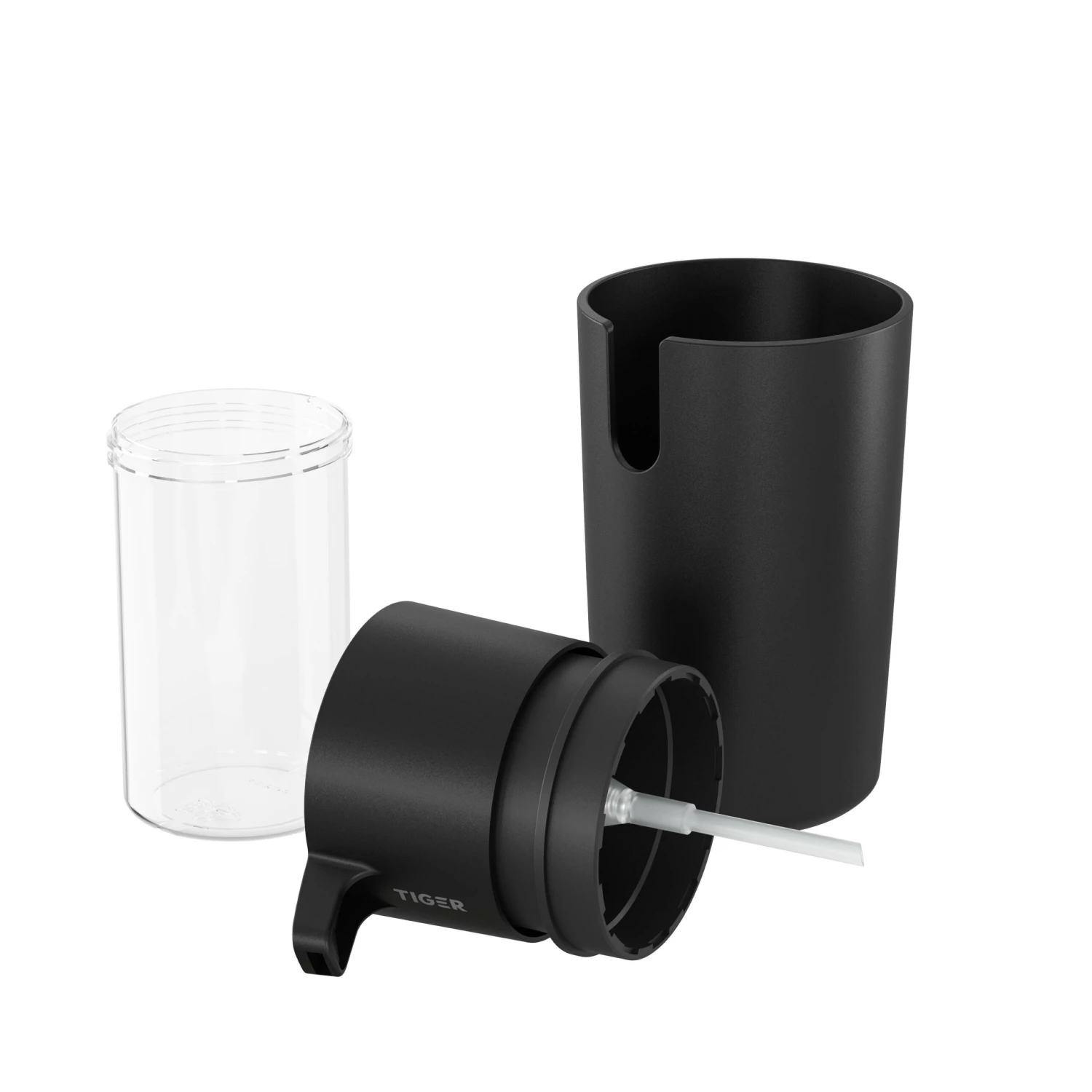 Tiger Carv Zeepdispenser 175 Ml Vrijstaand Zwart - Afbeelding 3