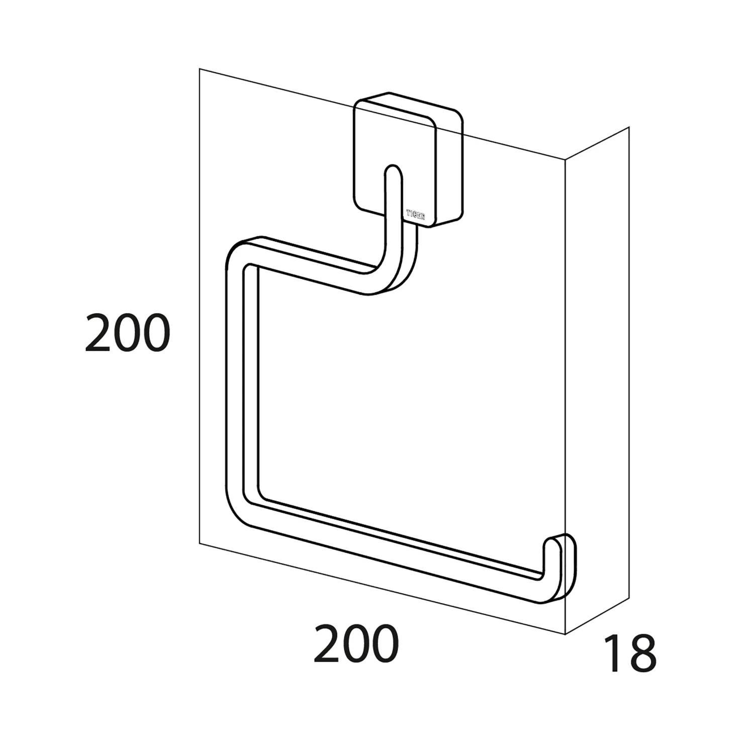 Tiger Impuls Toiletrolhouder Rvs - Afbeelding 4