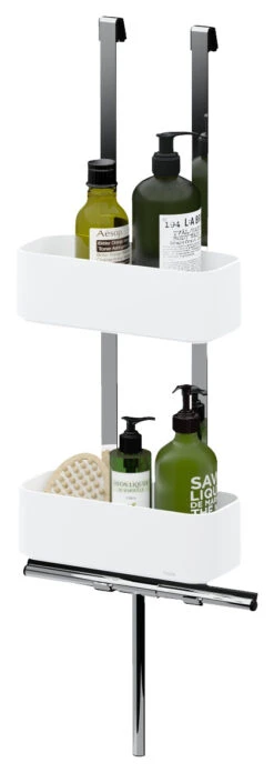 Tiger Doucherek Ophangbaar 2-store 25cm Wit