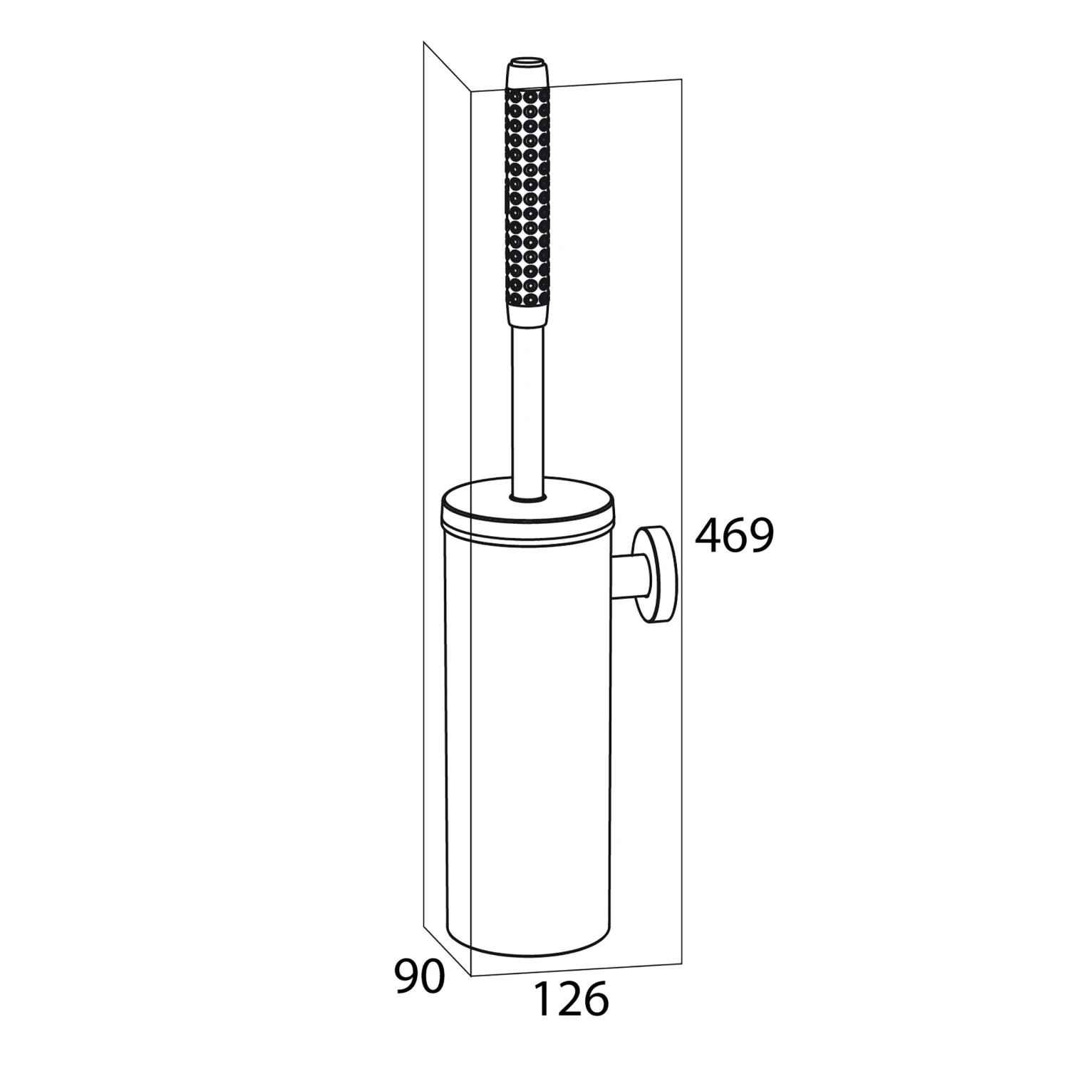 Tiger Boston Comfort En Safety Toiletborstelgarnituur Rvs - Afbeelding 6