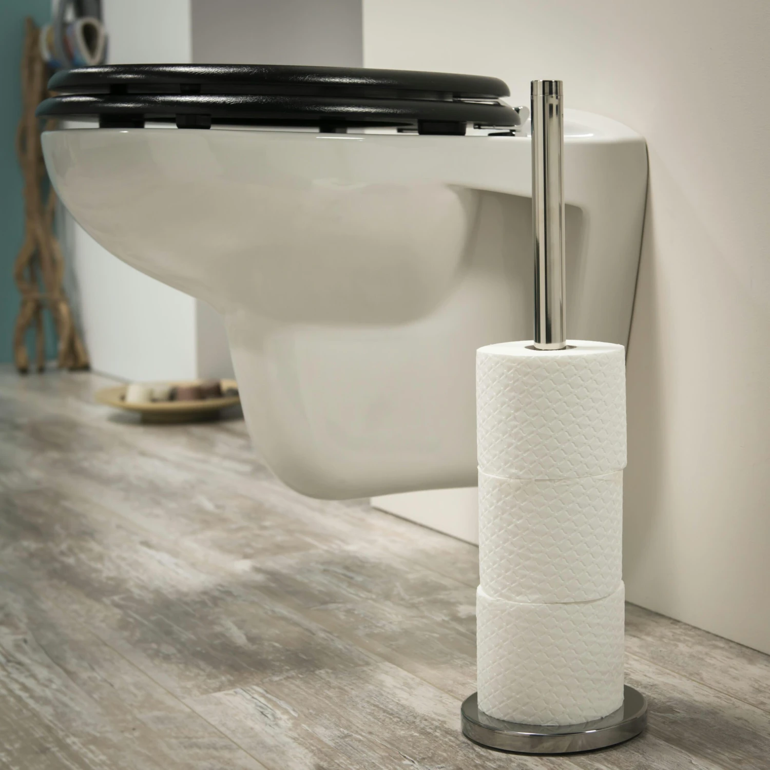 Tiger Boston Toiletrolstandaard Rvs Glans - Afbeelding 3