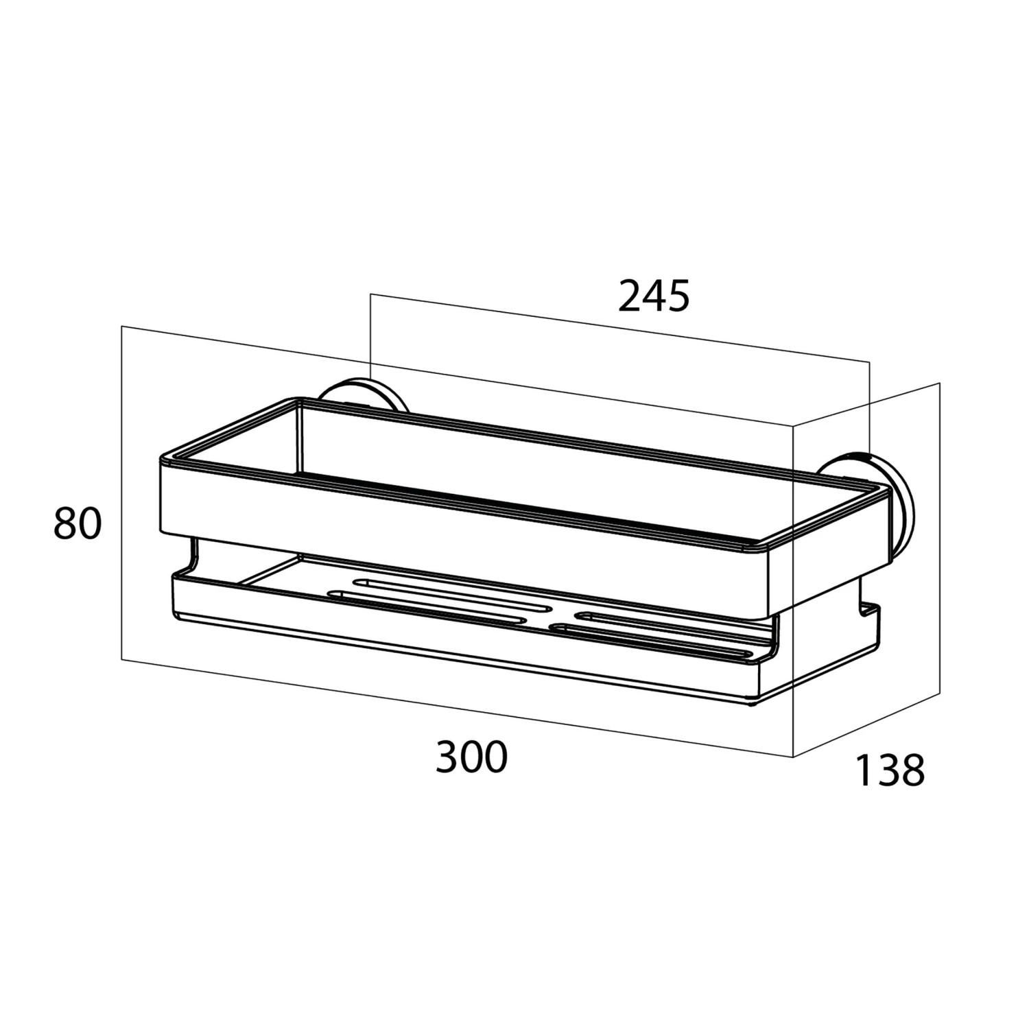 Tiger Douchemand Noon Zwart - Afbeelding 4