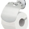 Tiger Ivy Toiletrolhouder Chroom/wit Met Klep