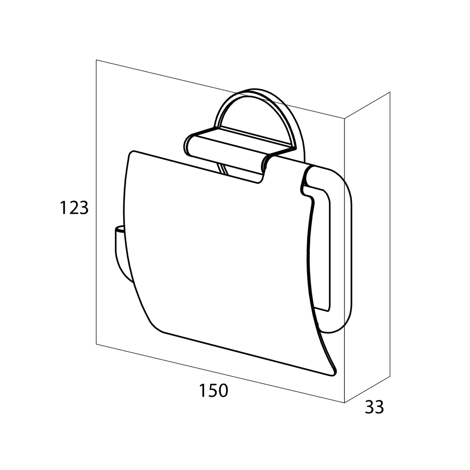Tiger Toiletrolhouder Tune Zwart - Afbeelding 9