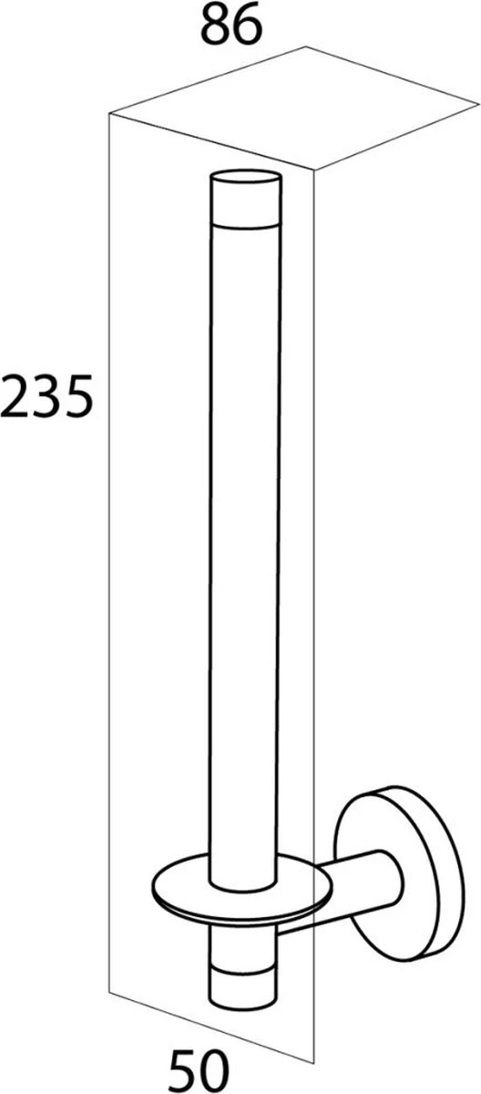 Tiger Boston - Reserverolhouder - RVS Geborsteld - Afbeelding 6