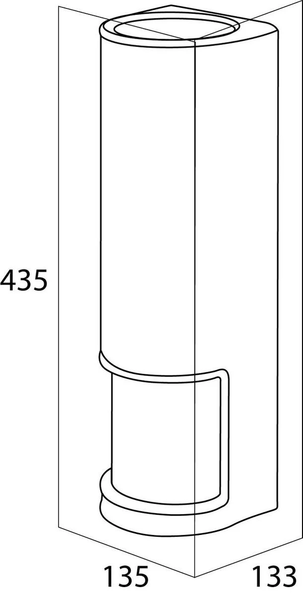 Tiger Palma Reserverolhouder - Wit - Afbeelding 6