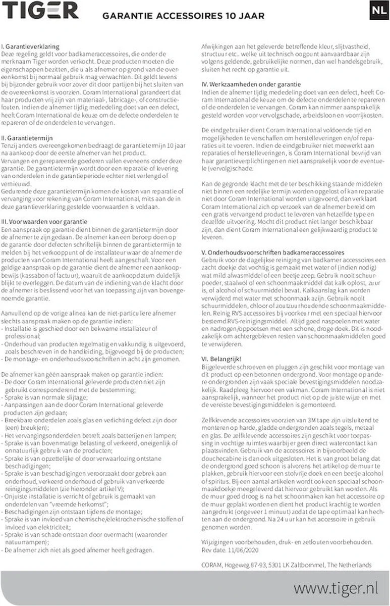 Tiger Impuls - Handdoekhaak - RVS Geborsteld - Afbeelding 5